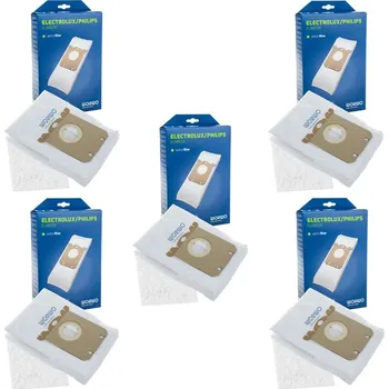 Sáček do vysavače Worwo Sáčky do vysavače ELECTROLUX PHILIPS E201B FC8022 20 sáčků + 5 sací filtry