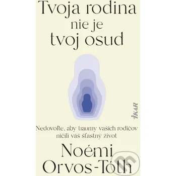 Kniha Tvoja rodina nie je tvoj osud - Noémi Orvos-Tóth Ikar