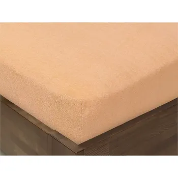 Prostěradlo Froté prostěradlo Exclusive na vysoké matrace - lososové 90x200