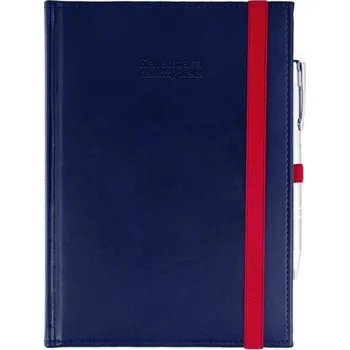 Diář Kalendarz naucz. 2025/26 A5 Nebraska gumka granat (pl, 2025, Wokół Nas)