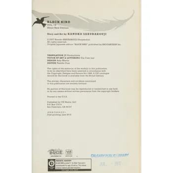 Cizojazyčná kniha Black Bird, Vol. 14 - Sakurakouji, Kanoko