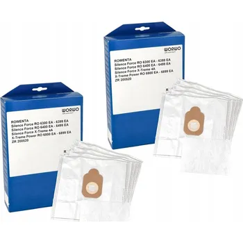 Sáček do vysavače Worwo pro Rowenta X-Treme Power RO 6800 EA - 6899 EA 8ks