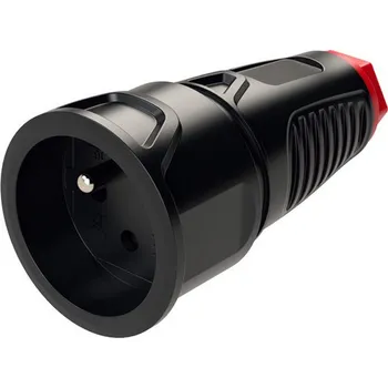 Elektrická zásuvka Zásuvka gumová SM PCE 2410-SR 16A/250V