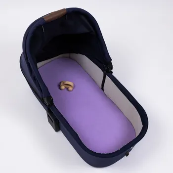 Prostěradlo Tulimese Prostěradlo do kočárku mušelínové levandulové