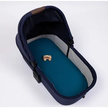 Prostěradlo Tulimese Prostěradlo do kočárku mušelínové petrolejové