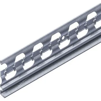 Stavební profil Profil ukončovací soklový 9,0mm 1219/3,00m pozink PROTEKTOR