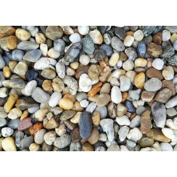 Přírodní kámen Kamínky - valounky říční Alpské barevné 16-32 mm – 20 kg