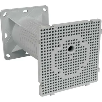 Elektroinstalační krabice Deska montážní KAPOS MDZ do zateplení – 120 × 120 × 200 mm