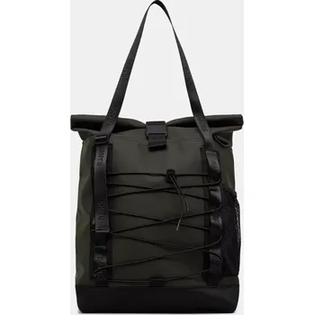 Oblečení a móda Taška Rains Trail Rolltop Tote Bag W3, ONE SIZE, zelená, 78X
