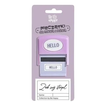 Set školních potřeb Pieczątka z napisem - Hello