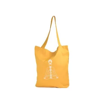 Taška SEDM ČAKER, žlutá hořčicová