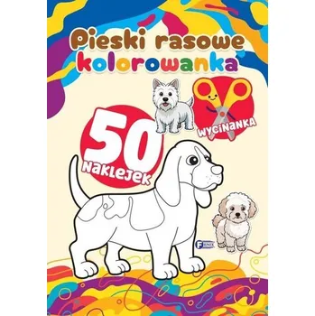 Bystrá hlava Pieski rasowe. Kolorowanka - praca zbiorowa