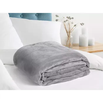 deka Deka Mikroflanel - tmavě šedá - 150x200