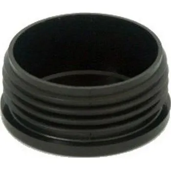 Plotový sloupek Zátka kruhová 55 mm černá