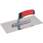 Hladítko nerez Profi zub 6 mm gumová ručka Festa – 280 × 130 mm