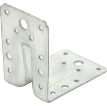 Tesařské kování Úhel prolisovaný 90 x 90 x 65mm Zn