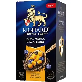 Čaj RICHARD Royal Mango & Acai Berry, 25 sáčků