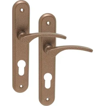 Dveřní kování Kování LAURA 90 mm VL/klika/klika antik hnědá