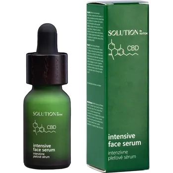 Pleťové sérum Kvitok Solution Intenzivní konopné pleťové sérum (15 ml) - silné regenerační účinky
