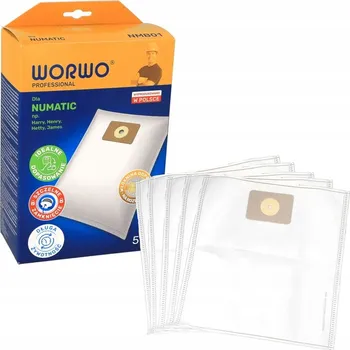 Sáček do vysavače Worwo NMB01 Sáčky 5ks