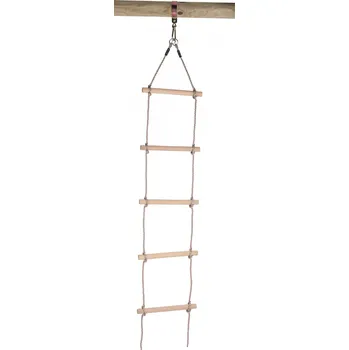 Doplněk pro dětské hřiště Swing King Provazový žebřík 5 příček Smart umělá lana ( 1 závěs)