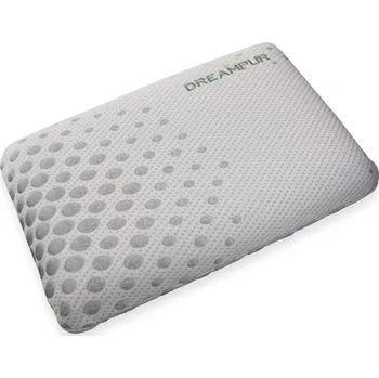 Polštář DREAMPUR Classic Air Soft Grey Dots 40x60 Anatomický Polštář Bílá 40 x 60 cm