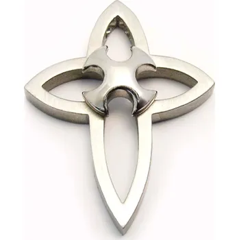 Přívěsek Ocelový přívěsek Andre Nicol - Cross Matt/shiny (758)