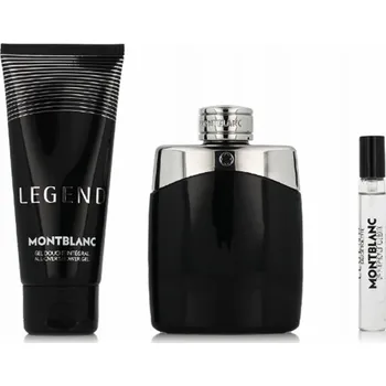Pánský parfém Mont Blanc MONT BLANC SET (LEGENDA SET EDT/S 100 ML + EDT/S 7,5 ML + SPRCHOVÝ GEL 100 ML