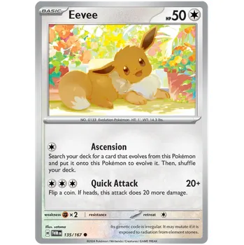 Sběratelská karetní hra Pokémon TCG Eevee 135/167