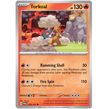 Sběratelská karetní hra Pokémon TCG Torkoal 030/167