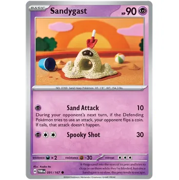 Karetní hra Pokémon TCG Sandygast 091/167