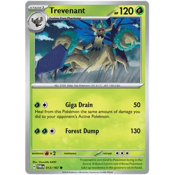 Sběratelská karetní hra Pokémon TCG Trevenant 013/167 - Reverse Holo