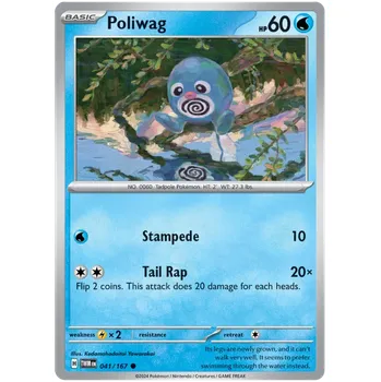 Karetní hra Pokémon TCG Poliwag 041/167