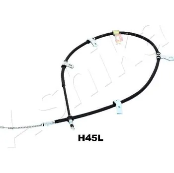 Lanko parkovací brzdy Tažné lanko, parkovací brzda ASHIKA 131-0H-H45L