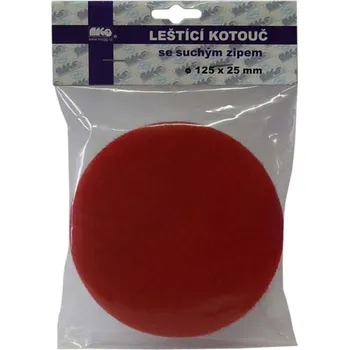 Příslušenství k brusce Kotouč leštící 125 x 25 mm suchý zip