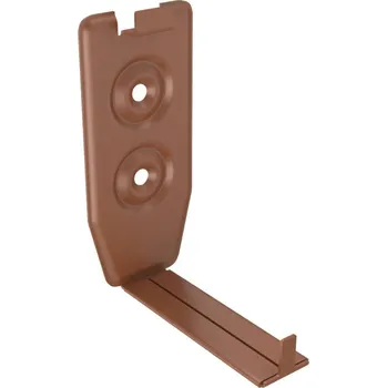 Konzole Zambelli připevňovacího háku pro čelní montáž Robust – cihlově červená