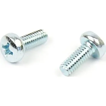 Šroub Šroub s půlkulatou hlavou s křížovou drážkou DIN 7985 – 4 × 10 mm ZB
