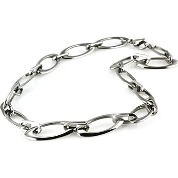 Náhrdelník Ocelový náhrdelník - Leštěné Elipsy / Shiny Ellipses (5636)