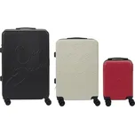 Sada tří kufrů Multicolor