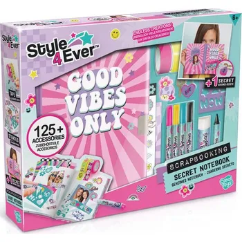 Zápisník Style4Ever Tajný zápisník s dekoracemi