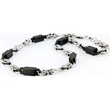 Náhrdelník Ocelový náhrdelník - Chain (5115/Black)