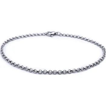 Náramek Ocelový Náramek - Kroužky / Rings 3mm (V020)