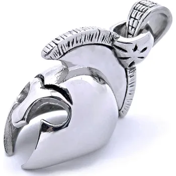 Přívěsek Ocelový přívěsek - Přilba / Antique helmet (40628)