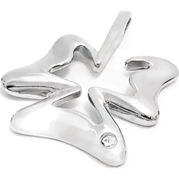 Přívěsek Ocelový přívěsek EXEED - Trojlístek / Shamrock / Stone