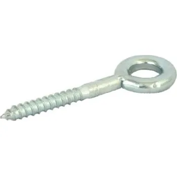 Spojovací materiál Lešenářský vrut s okem 7,8 x 120 mm Zn