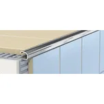 Profil ukončovací oblouček nerez pololesk – 8 × 2500 mm