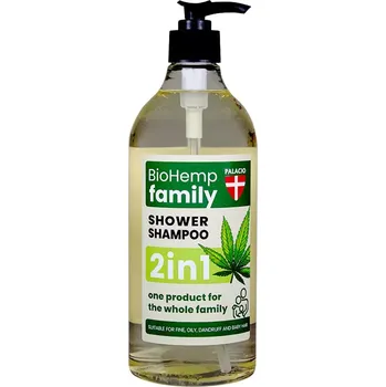 Šampon BioHemp sprchový šampon pro celou rodinu 2v1, 750 ml