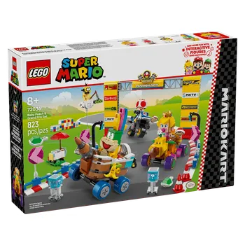 Stavebnice LEGO LEGO Super Mario 72036 Mario Kart: Baby Peach a sada Grand Prix