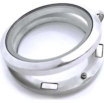 Přívěsek Ocelový přívěsek - Prosklený Medailon / Circle (6938)