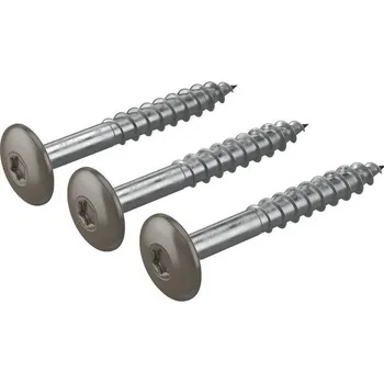 Spojovací materiál Šroub do dřeva HardiePanel espresso – 4,8 × 38 mm 250ks/bal